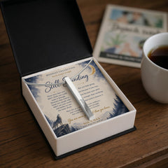 Still Standing Personalized Engraved Bar Necklace